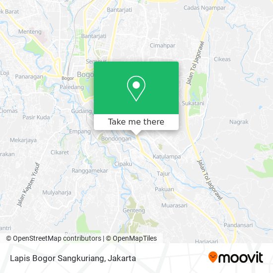 Lapis Bogor Sangkuriang map