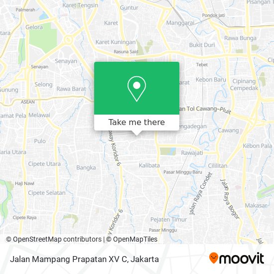 Jalan Mampang Prapatan XV C map