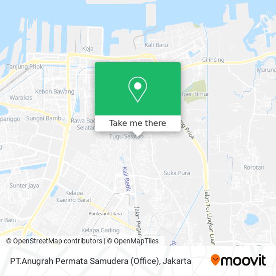 PT.Anugrah Permata Samudera (Office) map