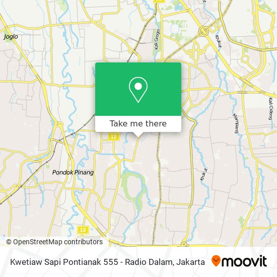 Kwetiaw Sapi Pontianak 555 - Radio Dalam map