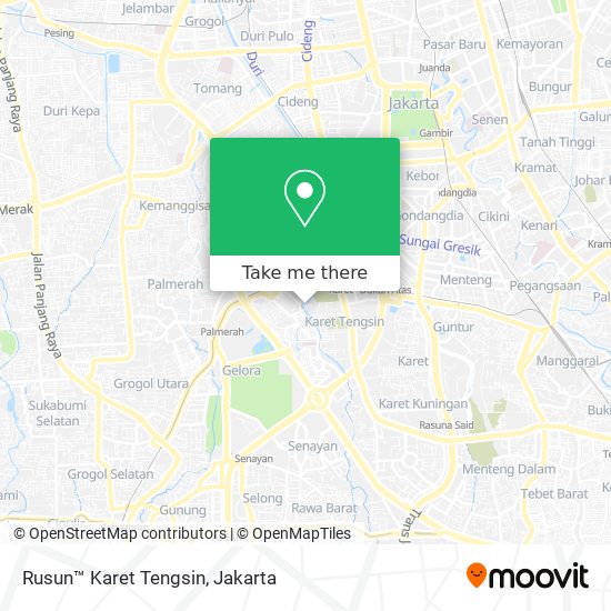 Rusun™ Karet Tengsin map