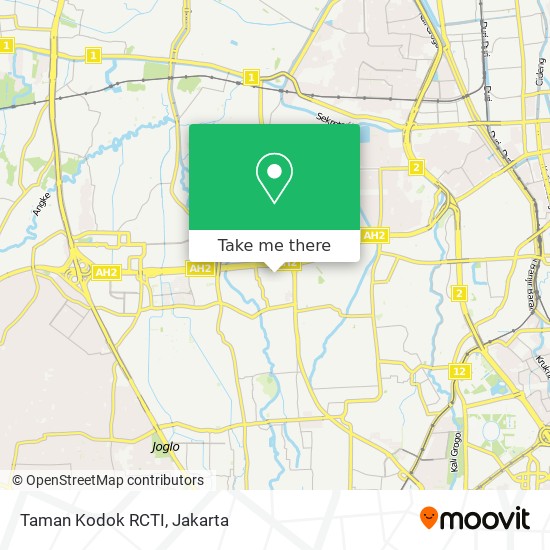 Taman Kodok RCTI map