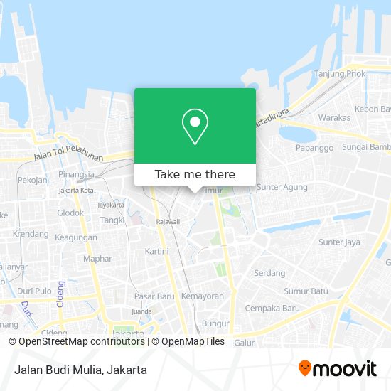 Jalan Budi Mulia map