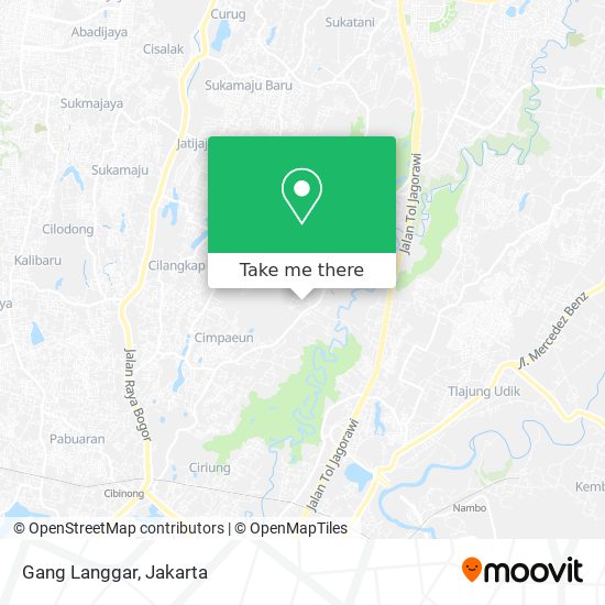 Gang Langgar map