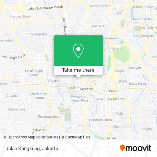 Jalan Kangkung map