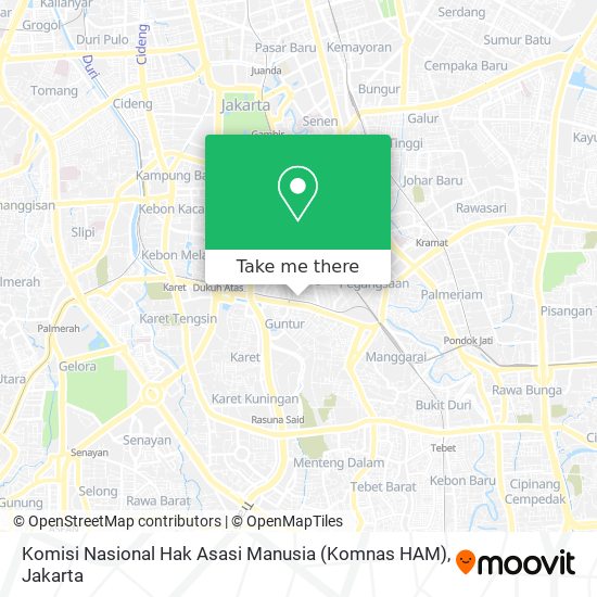 Komisi Nasional Hak Asasi Manusia (Komnas HAM) map