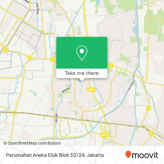 Perumahan Aneka Elok Blok D2 / 24 map