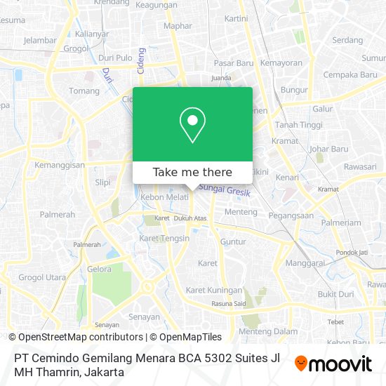 PT Cemindo Gemilang Menara BCA 5302 Suites Jl MH Thamrin map