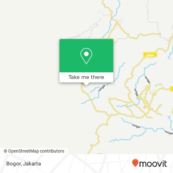 Bogor map