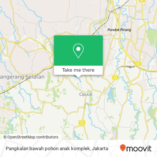 Pangkalan bawah pohon anak komplek map