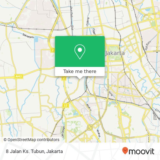 8 Jalan Ks. Tubun map