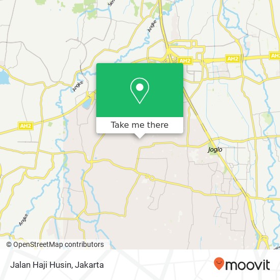 Jalan Haji Husin map