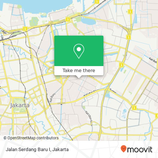 Jalan Serdang Baru I map