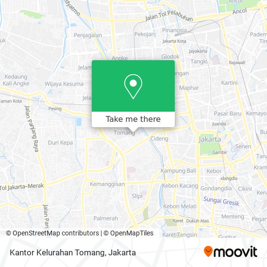 Kantor Kelurahan Tomang map