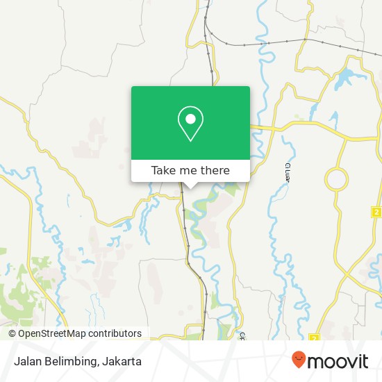 Jalan Belimbing map