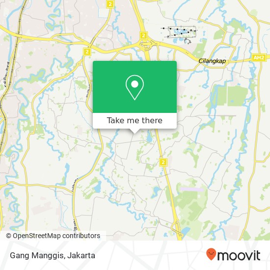 Gang Manggis map