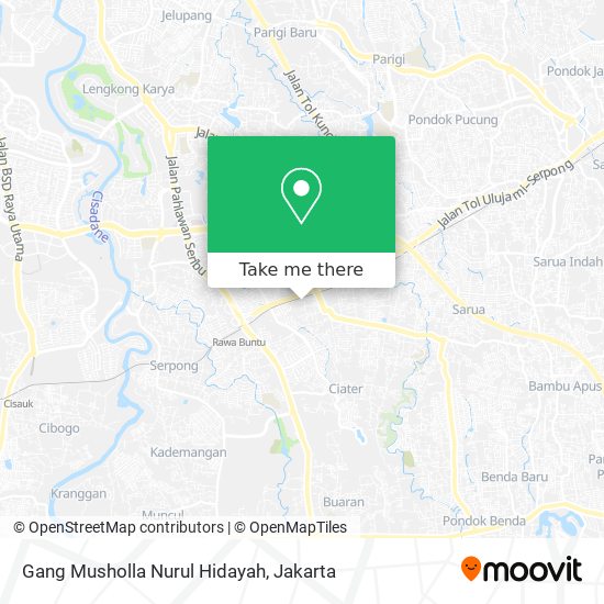 Gang Musholla Nurul Hidayah map