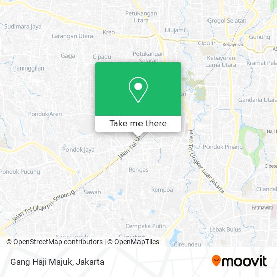 Gang Haji Majuk map