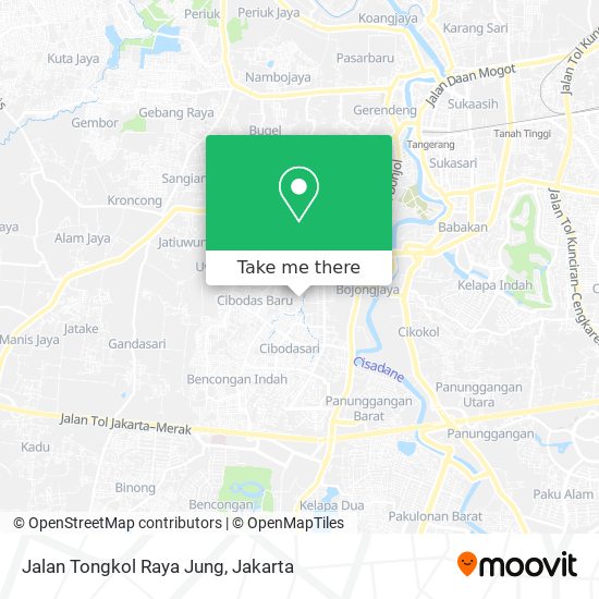 Jalan Tongkol Raya Jung map