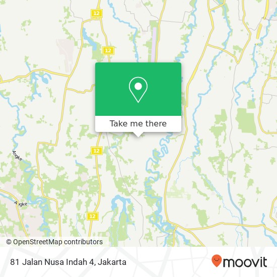 81 Jalan Nusa Indah 4 map