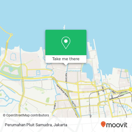 Perumahan Pluit Samudra map