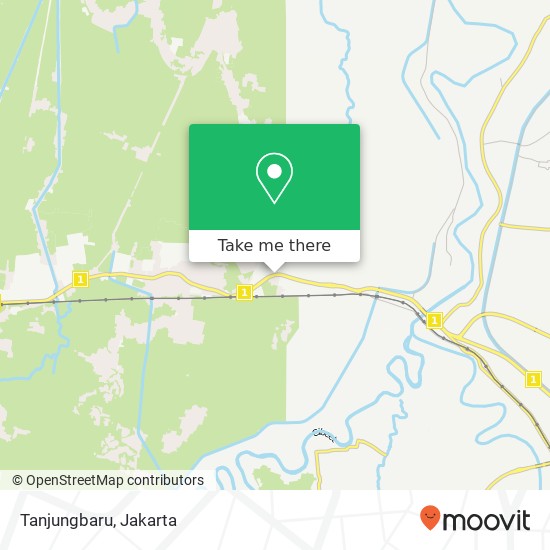 Tanjungbaru map