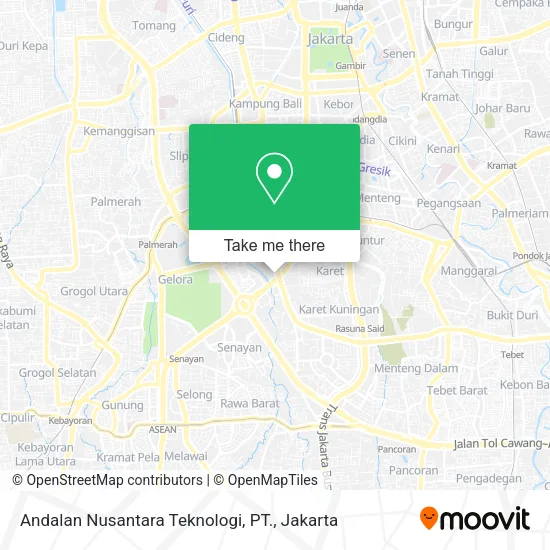 Andalan Nusantara Teknologi, PT. map