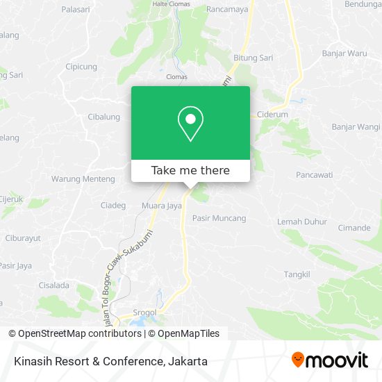 Kinasih Resort & Conference map