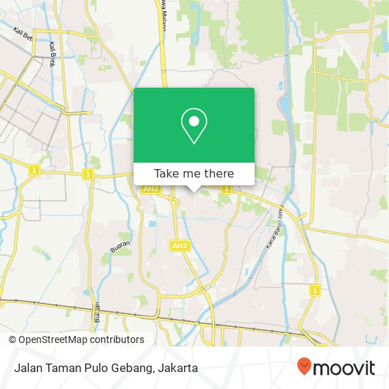 Jalan Taman Pulo Gebang map