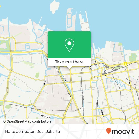 Halte Jembatan Dua map