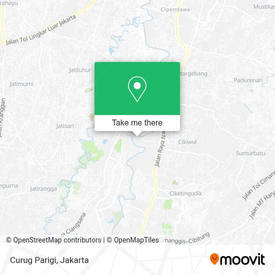 Curug Parigi map
