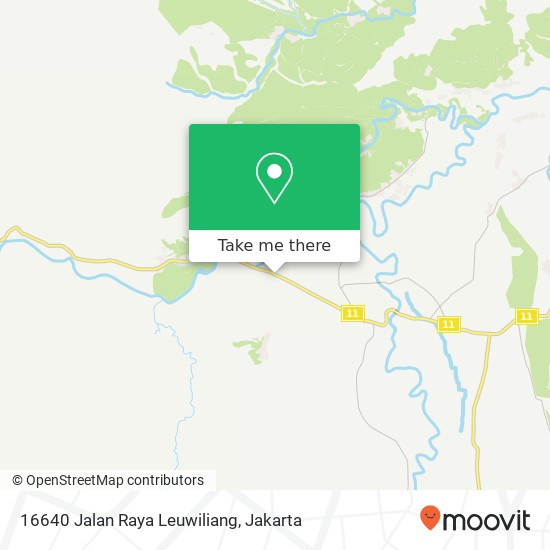 16640 Jalan Raya Leuwiliang map