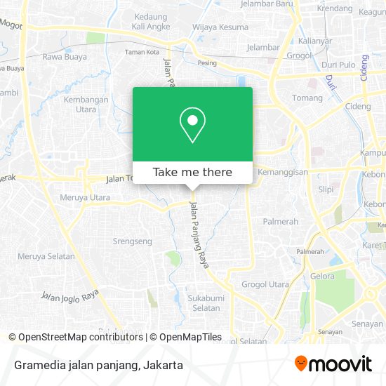 Gramedia jalan panjang map