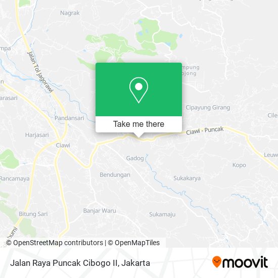 Jalan Raya Puncak Cibogo II map