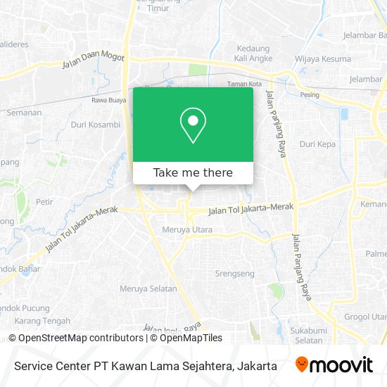 Service Center PT Kawan Lama Sejahtera map