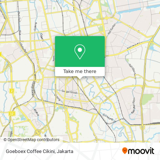 Goeboex Coffee Cikini map