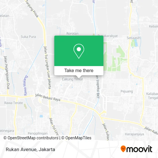 Rukan Avenue map