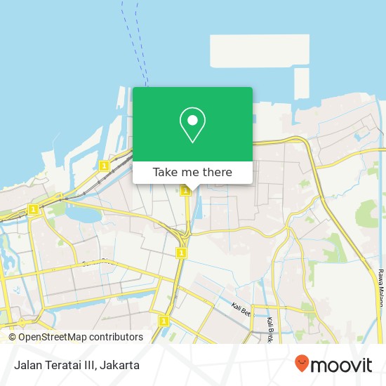 Jalan Teratai III map