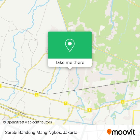 Serabi Bandung Mang Ngkos map
