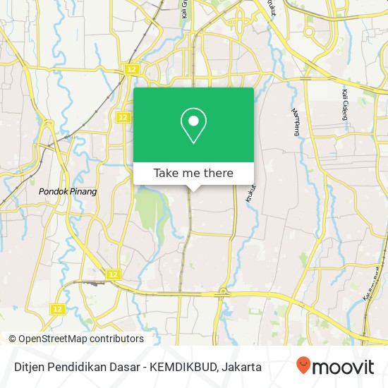 Ditjen Pendidikan Dasar - KEMDIKBUD map