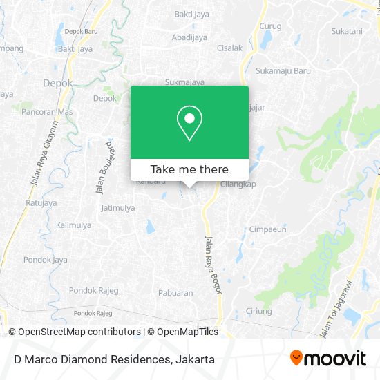 D Marco Diamond Residences map