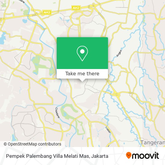 Pempek Palembang Villa Melati Mas map
