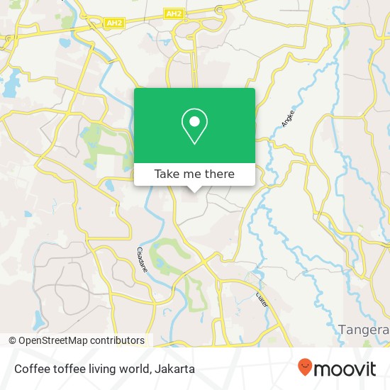 Coffee toffee living world map