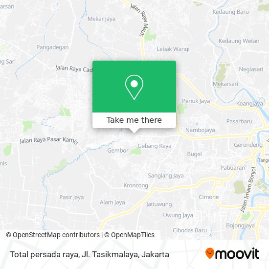 Total persada raya, Jl. Tasikmalaya map