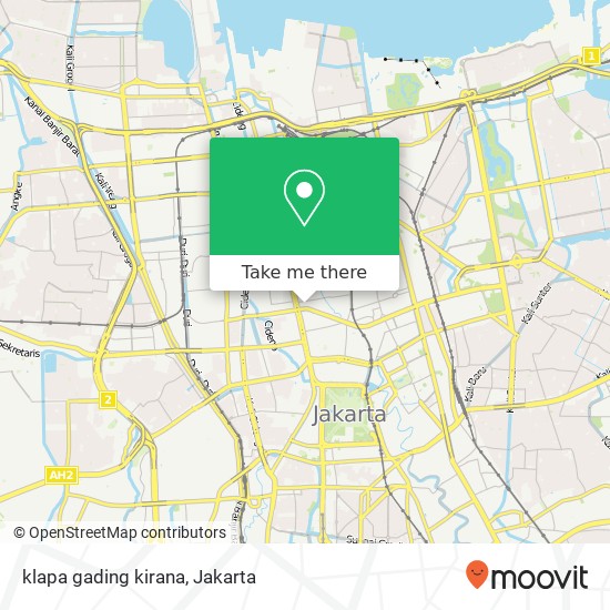 klapa gading kirana map