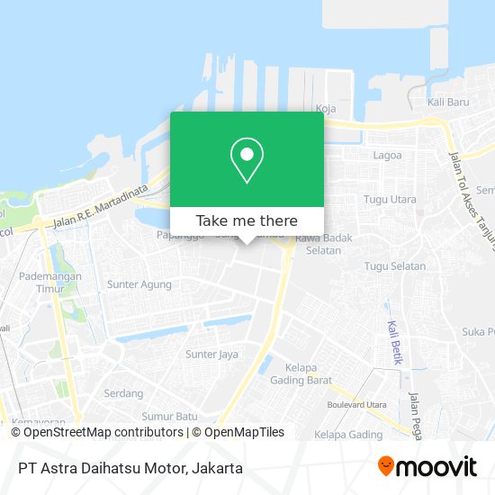 PT Astra Daihatsu Motor map
