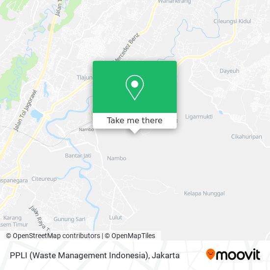 PPLI (Waste Management Indonesia) map