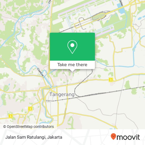 Jalan Sam Ratulangi map