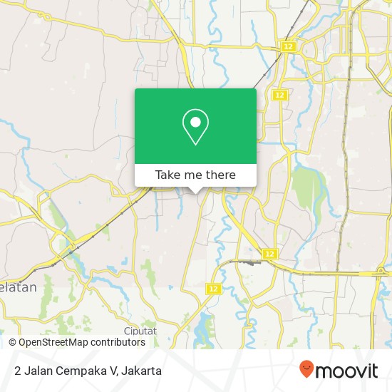 2 Jalan Cempaka V map