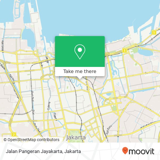 Jalan Pangeran Jayakarta map